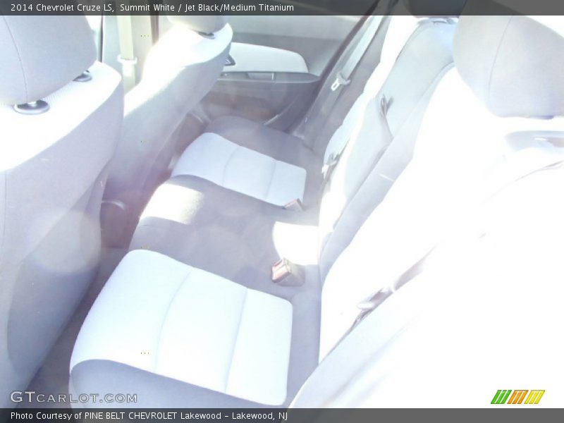 Summit White / Jet Black/Medium Titanium 2014 Chevrolet Cruze LS