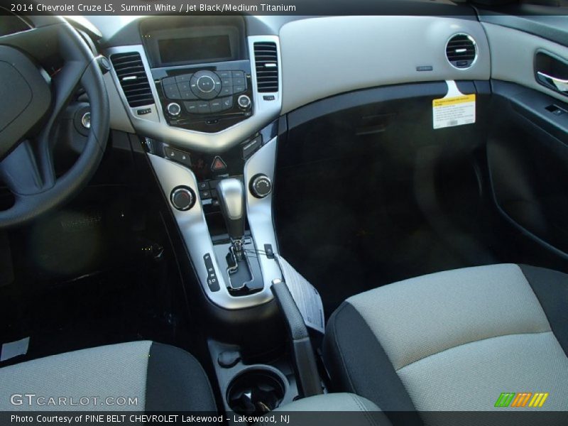 Summit White / Jet Black/Medium Titanium 2014 Chevrolet Cruze LS