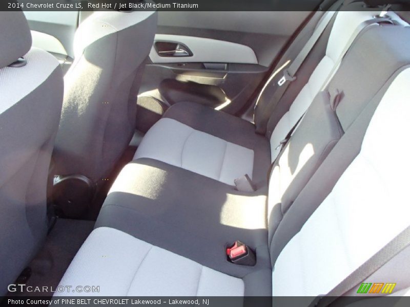 Red Hot / Jet Black/Medium Titanium 2014 Chevrolet Cruze LS