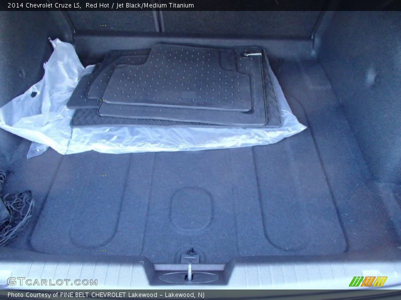 Red Hot / Jet Black/Medium Titanium 2014 Chevrolet Cruze LS