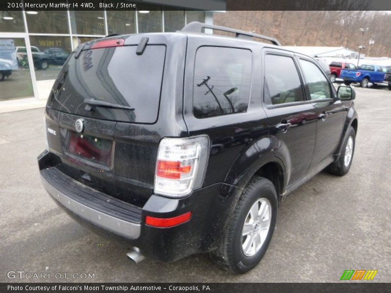 Black / Stone 2010 Mercury Mariner I4 4WD