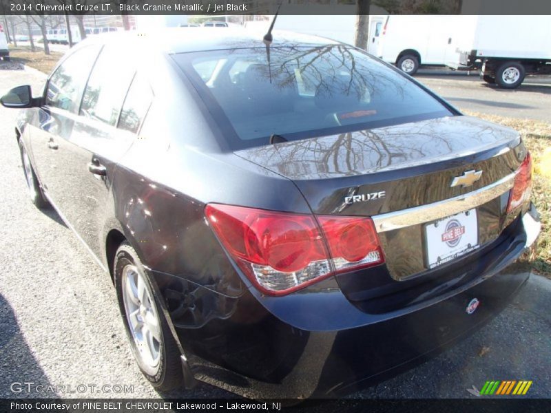 Black Granite Metallic / Jet Black 2014 Chevrolet Cruze LT