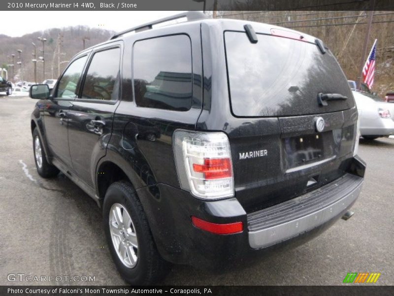 Black / Stone 2010 Mercury Mariner I4 4WD