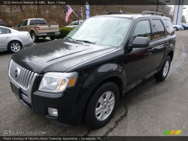 Black / Stone 2010 Mercury Mariner I4 4WD