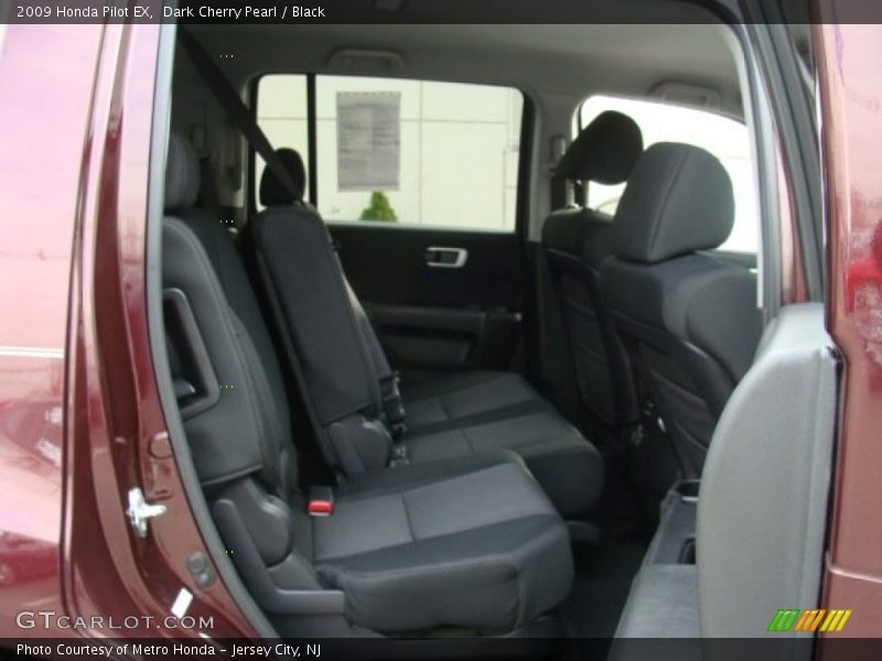 Dark Cherry Pearl / Black 2009 Honda Pilot EX