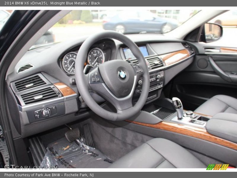 Black Interior - 2014 X6 xDrive35i 