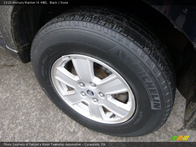 Black / Stone 2010 Mercury Mariner I4 4WD