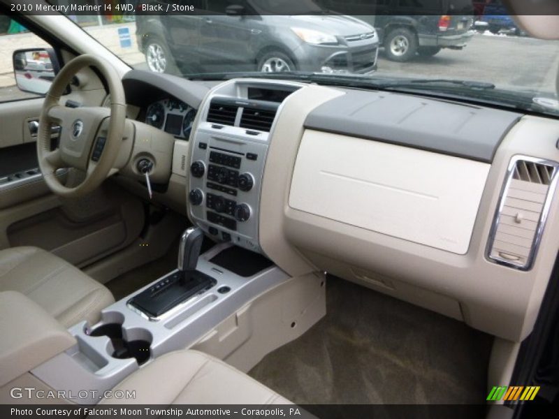 Black / Stone 2010 Mercury Mariner I4 4WD