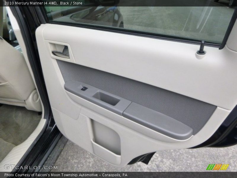 Black / Stone 2010 Mercury Mariner I4 4WD