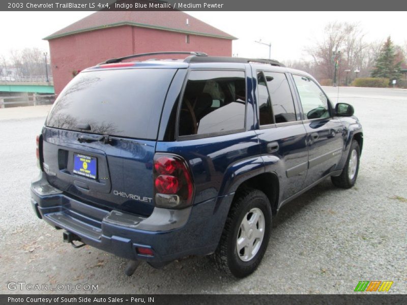 Indigo Blue Metallic / Medium Pewter 2003 Chevrolet TrailBlazer LS 4x4