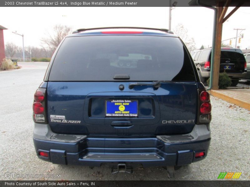 Indigo Blue Metallic / Medium Pewter 2003 Chevrolet TrailBlazer LS 4x4