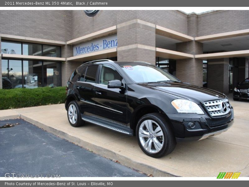 Black / Cashmere 2011 Mercedes-Benz ML 350 4Matic