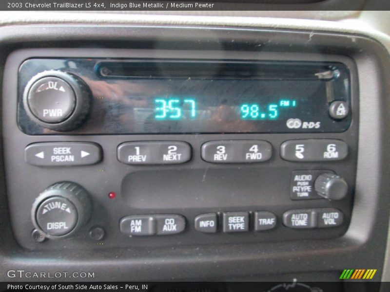 Indigo Blue Metallic / Medium Pewter 2003 Chevrolet TrailBlazer LS 4x4