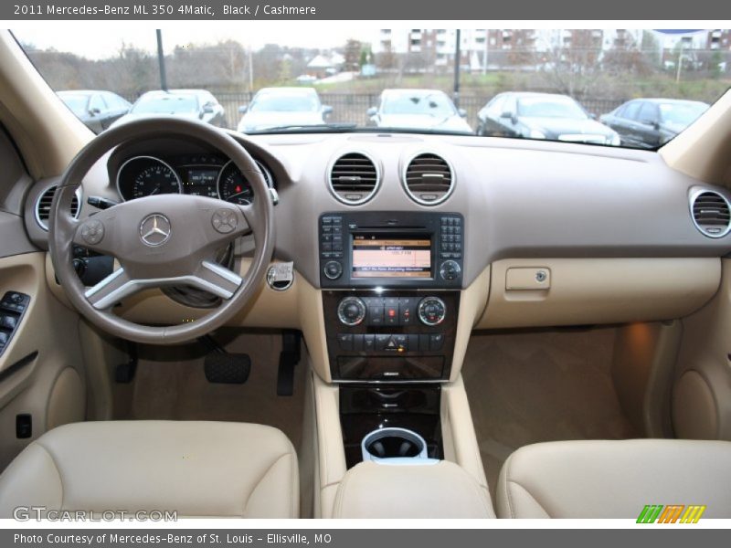 Black / Cashmere 2011 Mercedes-Benz ML 350 4Matic