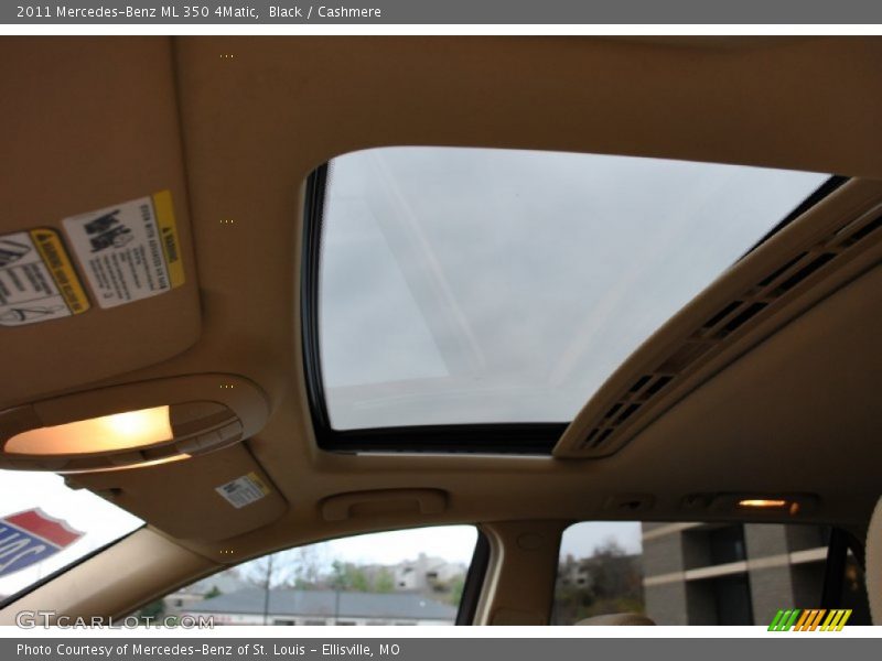 Black / Cashmere 2011 Mercedes-Benz ML 350 4Matic