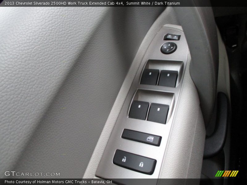 Summit White / Dark Titanium 2013 Chevrolet Silverado 2500HD Work Truck Extended Cab 4x4