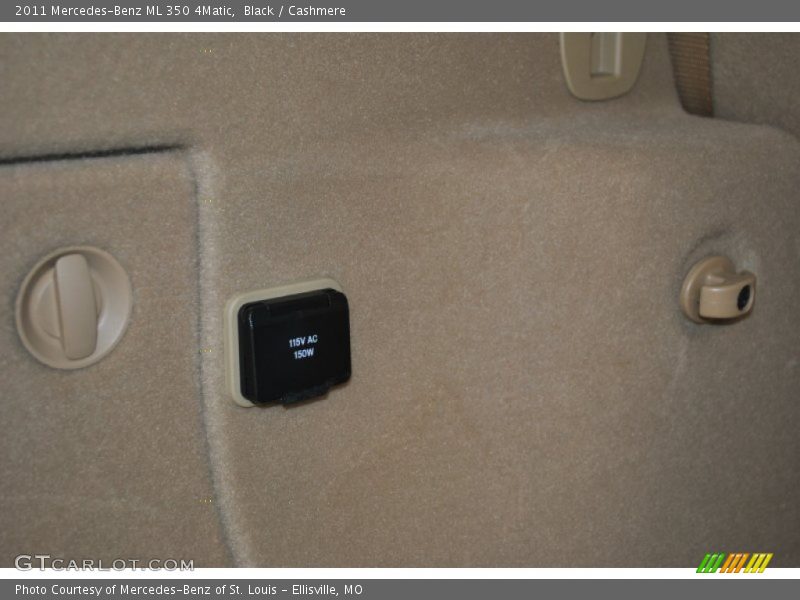 Black / Cashmere 2011 Mercedes-Benz ML 350 4Matic