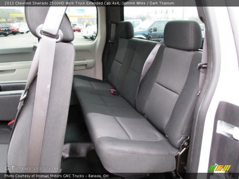 Summit White / Dark Titanium 2013 Chevrolet Silverado 2500HD Work Truck Extended Cab 4x4