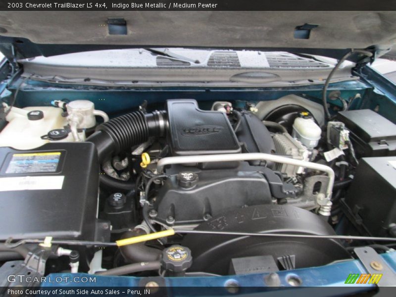 Indigo Blue Metallic / Medium Pewter 2003 Chevrolet TrailBlazer LS 4x4