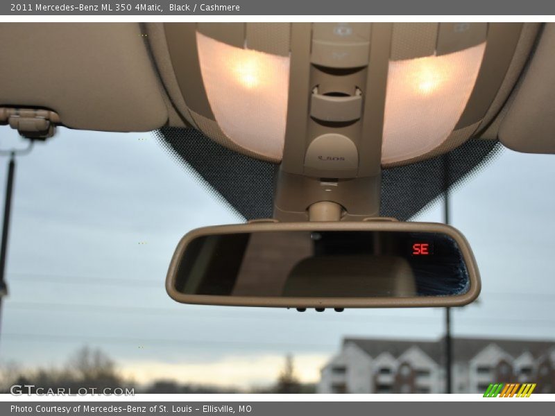 Black / Cashmere 2011 Mercedes-Benz ML 350 4Matic