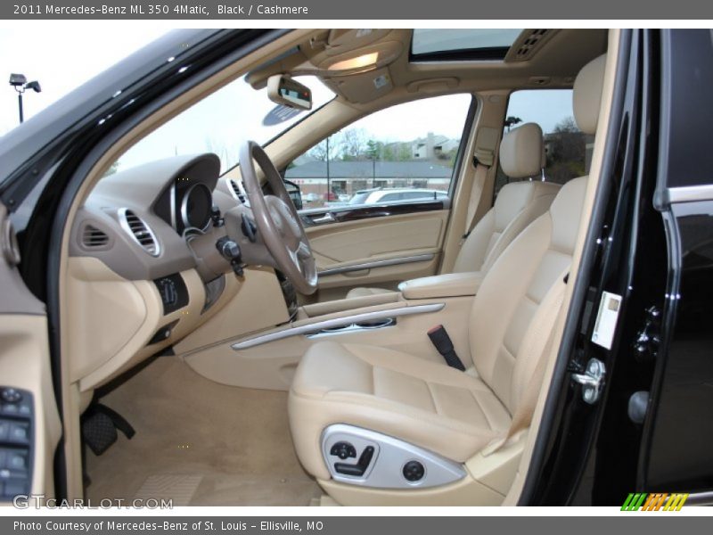 Black / Cashmere 2011 Mercedes-Benz ML 350 4Matic