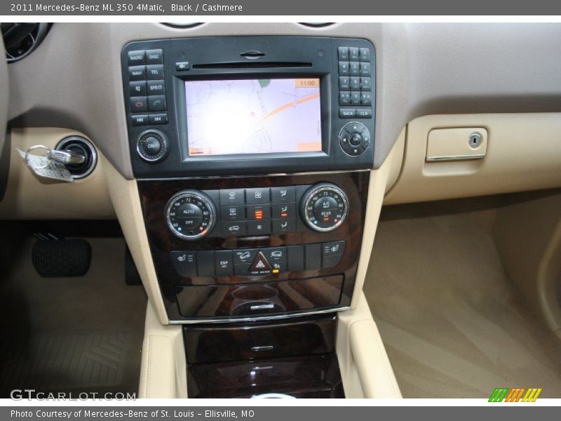 Black / Cashmere 2011 Mercedes-Benz ML 350 4Matic