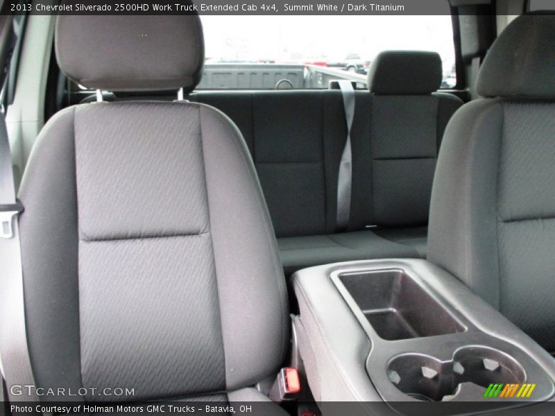 Summit White / Dark Titanium 2013 Chevrolet Silverado 2500HD Work Truck Extended Cab 4x4