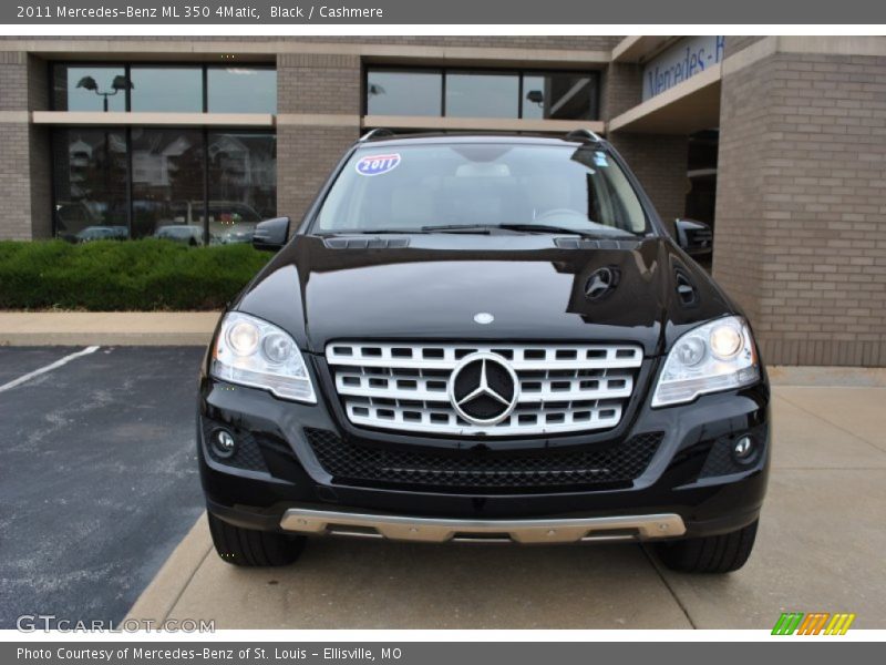 Black / Cashmere 2011 Mercedes-Benz ML 350 4Matic
