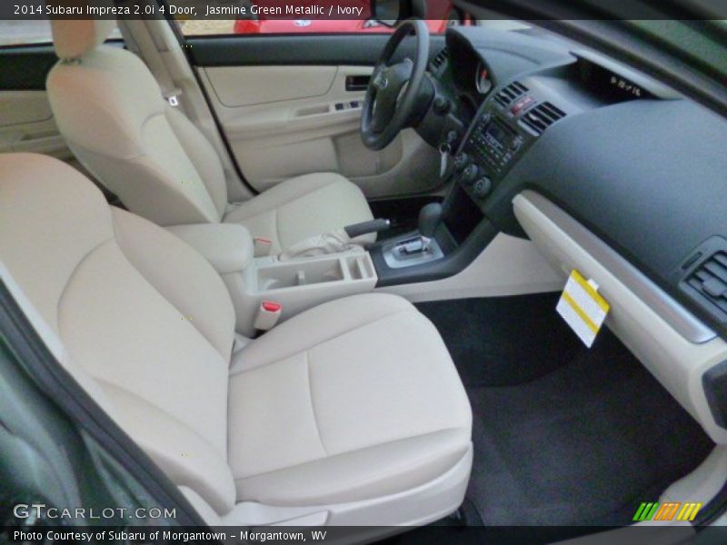 Front Seat of 2014 Impreza 2.0i 4 Door