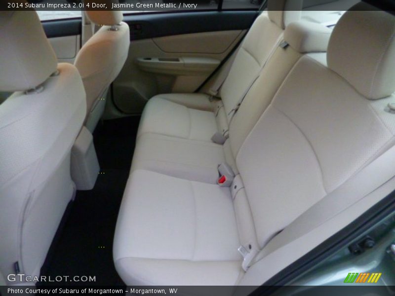 Jasmine Green Metallic / Ivory 2014 Subaru Impreza 2.0i 4 Door