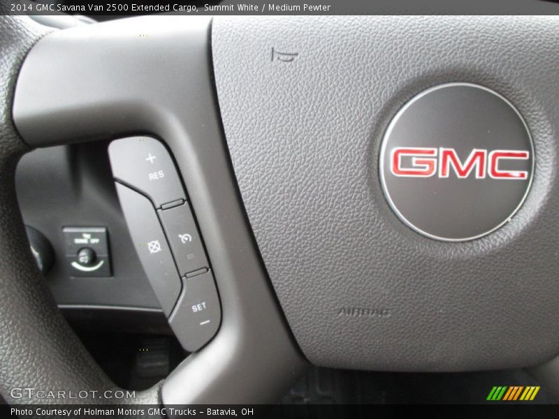 Controls of 2014 Savana Van 2500 Extended Cargo