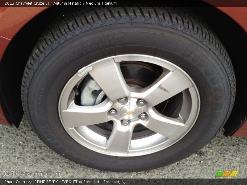 Autumn Metallic / Medium Titanium 2013 Chevrolet Cruze LT