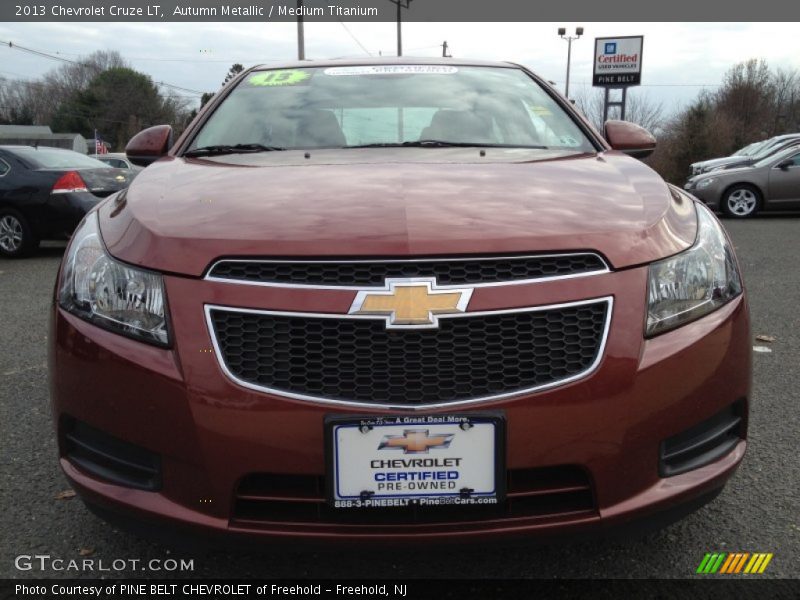 Autumn Metallic / Medium Titanium 2013 Chevrolet Cruze LT