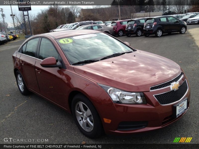 Autumn Metallic / Medium Titanium 2013 Chevrolet Cruze LT