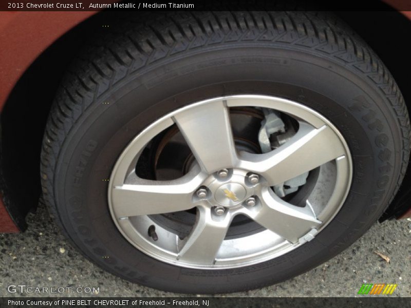 Autumn Metallic / Medium Titanium 2013 Chevrolet Cruze LT