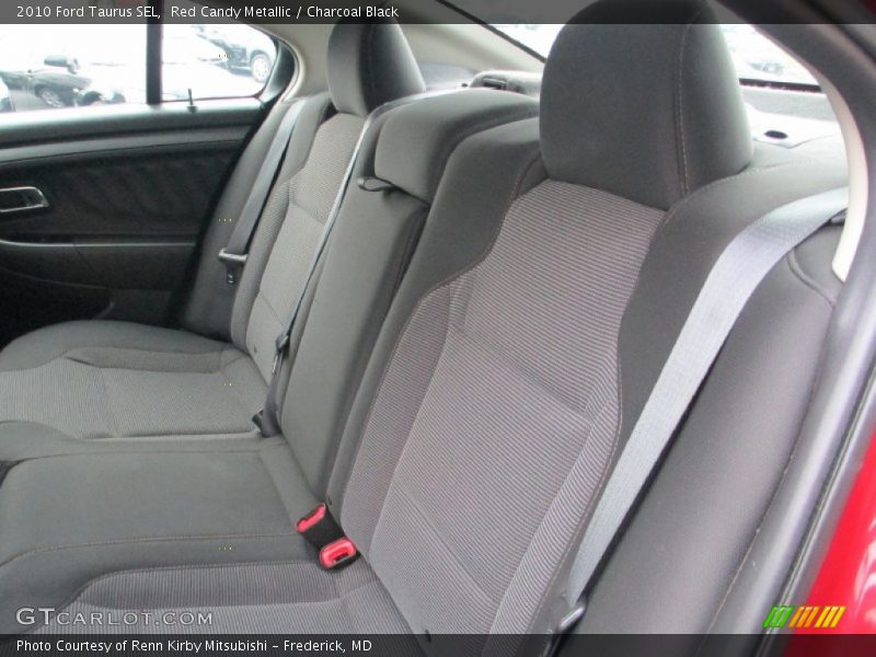 Red Candy Metallic / Charcoal Black 2010 Ford Taurus SEL