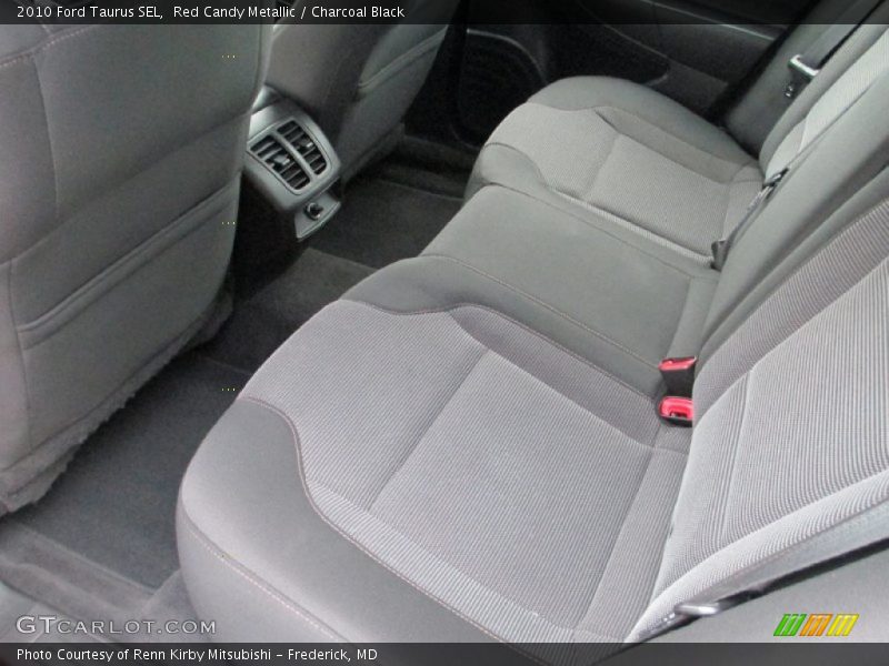 Red Candy Metallic / Charcoal Black 2010 Ford Taurus SEL