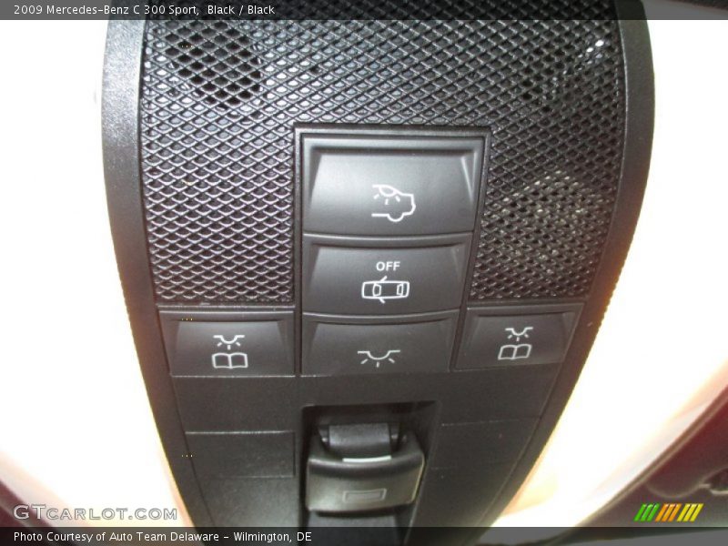 Black / Black 2009 Mercedes-Benz C 300 Sport