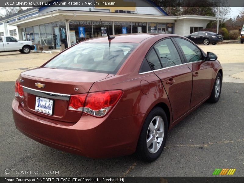 Autumn Metallic / Medium Titanium 2013 Chevrolet Cruze LT