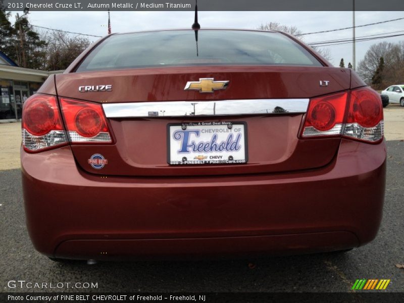 Autumn Metallic / Medium Titanium 2013 Chevrolet Cruze LT