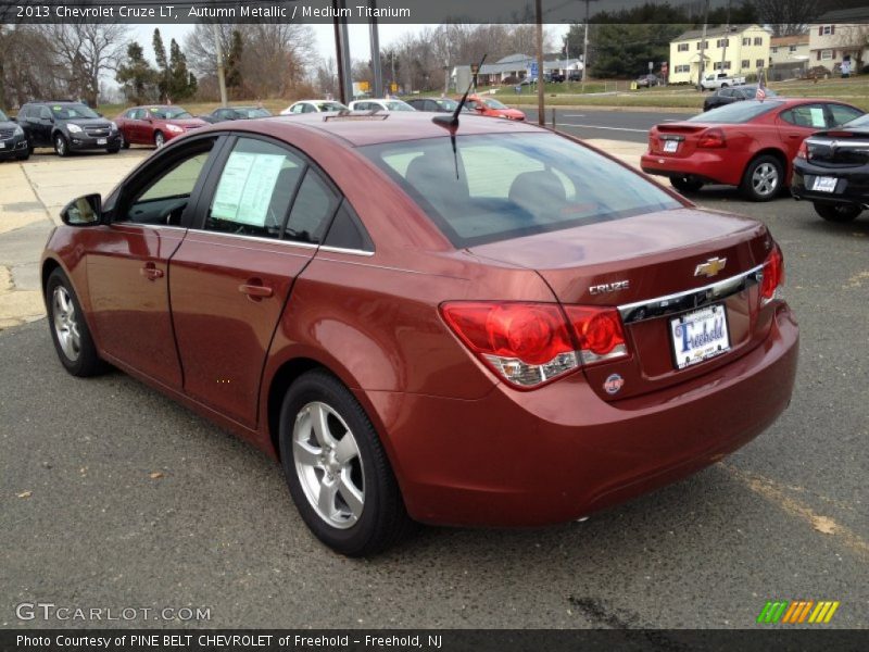 Autumn Metallic / Medium Titanium 2013 Chevrolet Cruze LT