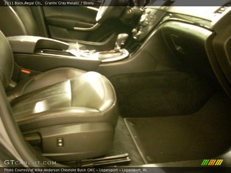 Granite Gray Metallic / Ebony 2011 Buick Regal CXL