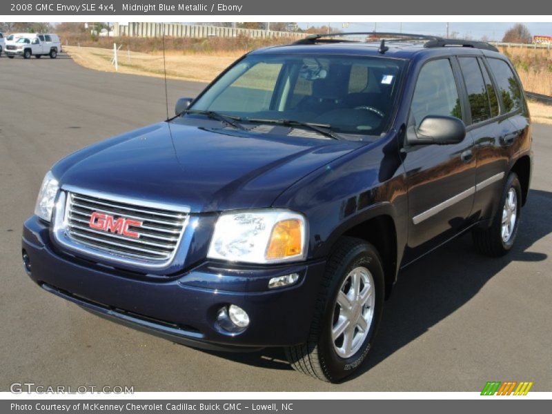 Midnight Blue Metallic / Ebony 2008 GMC Envoy SLE 4x4