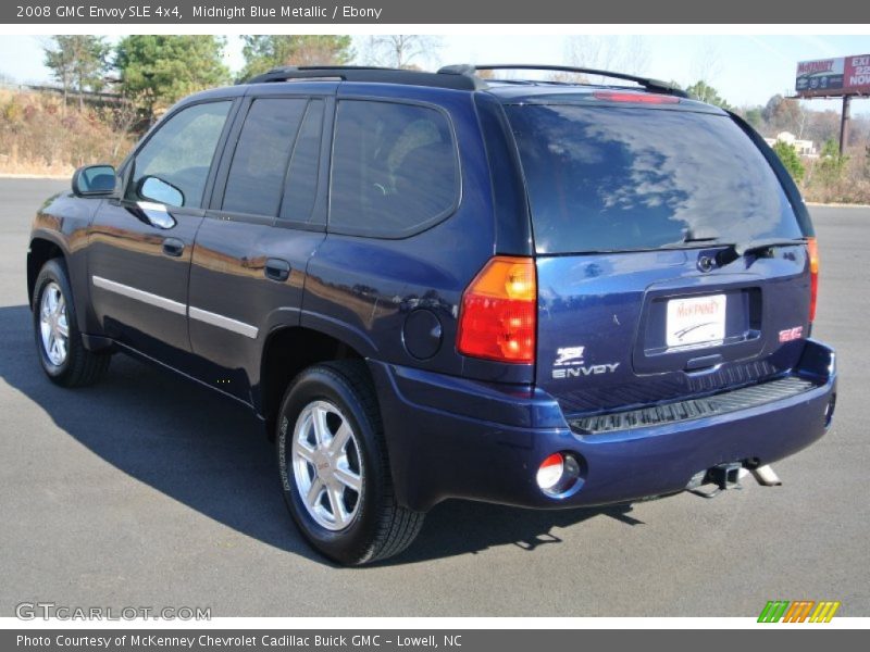 Midnight Blue Metallic / Ebony 2008 GMC Envoy SLE 4x4