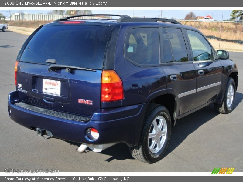 Midnight Blue Metallic / Ebony 2008 GMC Envoy SLE 4x4
