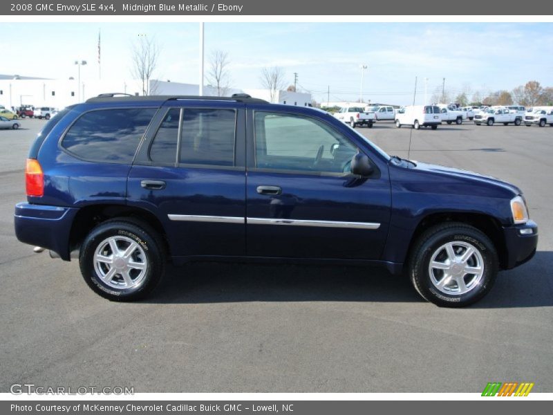 Midnight Blue Metallic / Ebony 2008 GMC Envoy SLE 4x4