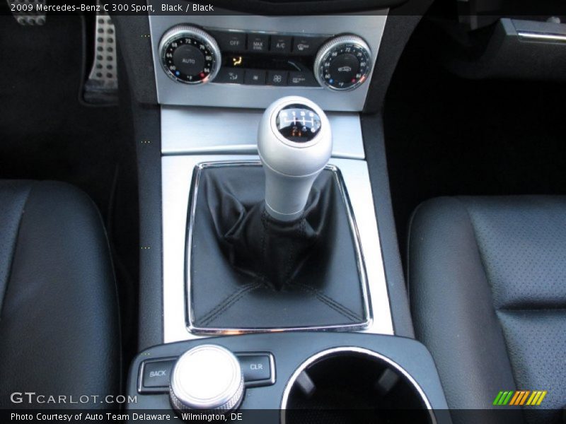 Black / Black 2009 Mercedes-Benz C 300 Sport