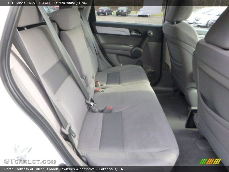 Taffeta White / Gray 2011 Honda CR-V EX 4WD
