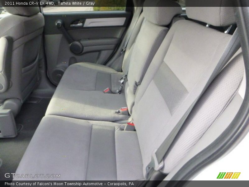 Taffeta White / Gray 2011 Honda CR-V EX 4WD