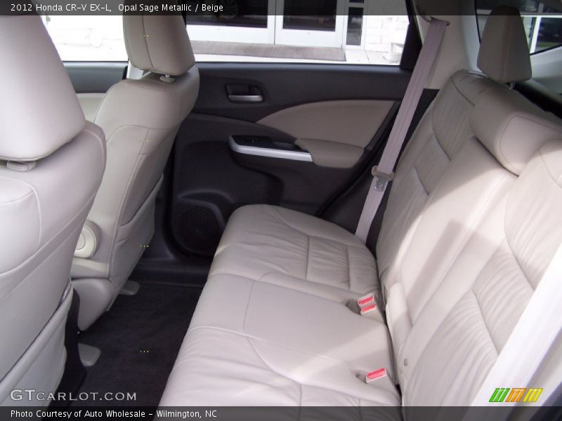 Opal Sage Metallic / Beige 2012 Honda CR-V EX-L